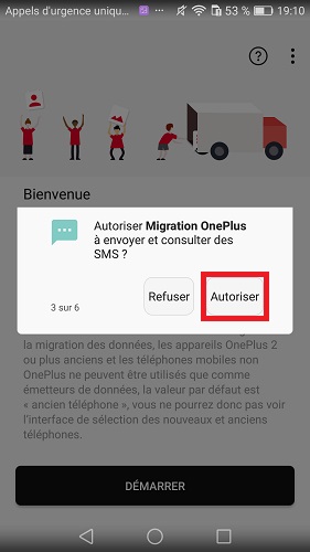 Choisir précisément les données à transférer