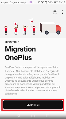 Choisir précisément les données à transférer