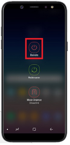 Comment éteindre le Samsung A6 (2018) ?