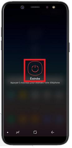 Comment éteindre le Samsung A6 (2018) ?