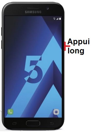 Comment éteindre le Samsung A5 2017 ?
