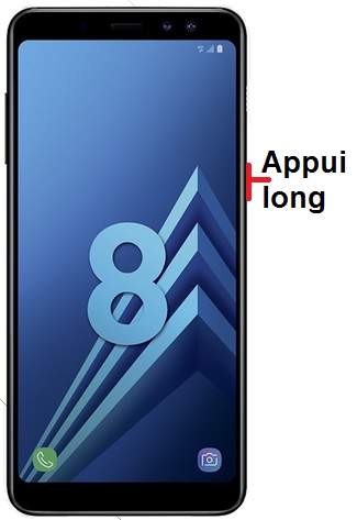 Comment éteindre le Samsung A8 2018 ?