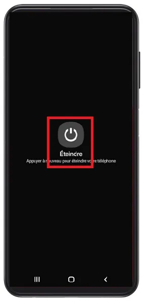 Comment éteindre le Samsung Galaxy S22 ?
