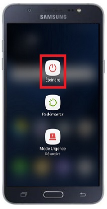 Comment éteindre le Samsung J7 2016 ?