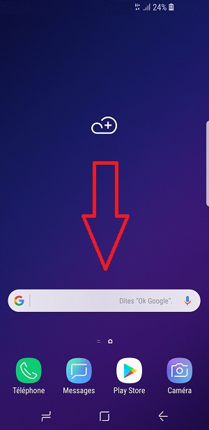 Changer le code PIN sur le Samsung A6 (2018)