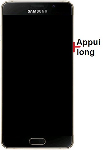 Comment allumer le Samsung A5 2016 ?