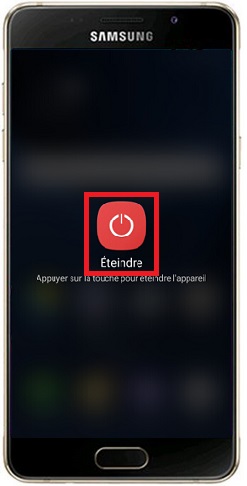 Comment éteindre le Samsung A5 2016 ?