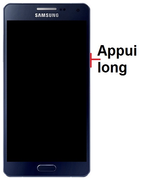 Comment allumer le Samsung A5 ?