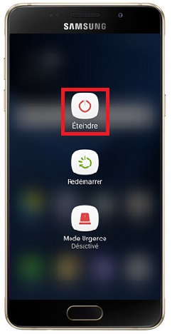 Comment éteindre le Samsung A7 2017 ?
