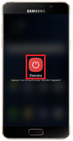Comment éteindre le Samsung A7 2017 ?
