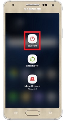 Comment éteindre le Samsung Alpha ?