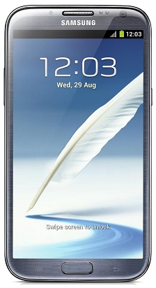 Comment allumer le Samsung Note 2 ?