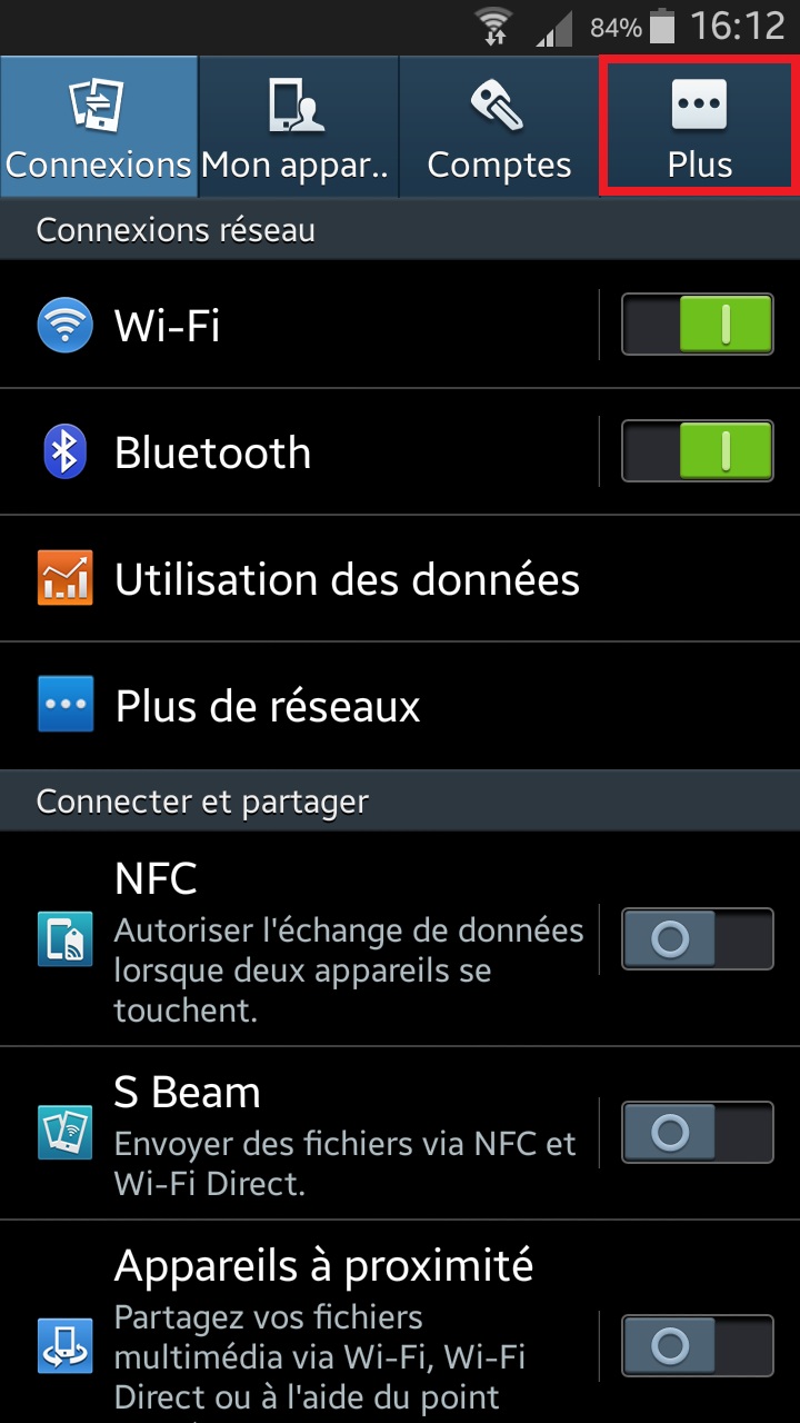 Changer le code PIN sur le Samsung Note 2