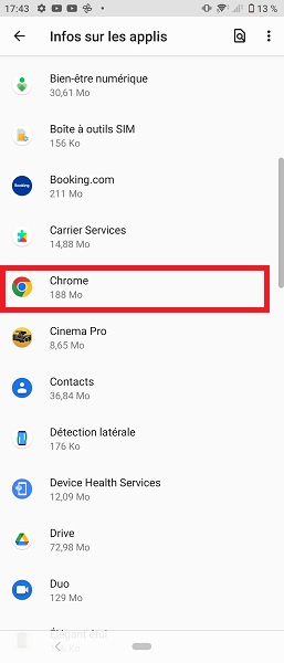 Comment vérifier la consommation de batterie des applications ?