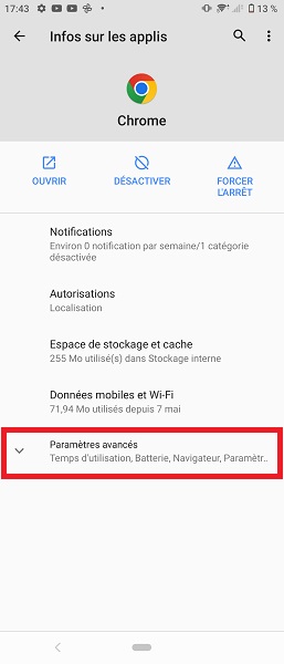 Comment vérifier la consommation de batterie des applications ?