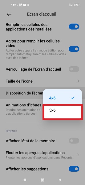 Désactiver la barre de recherche Google