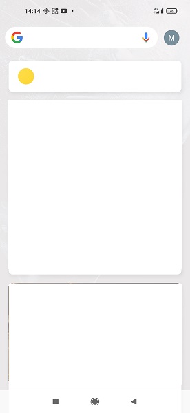 Ajouter un widget sur l'écran d'accueil