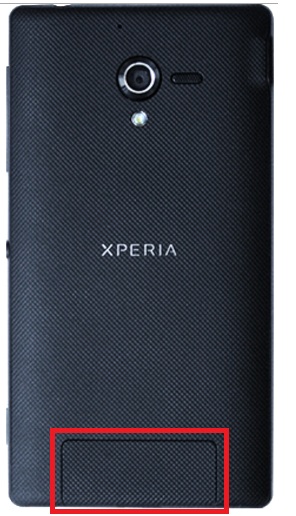Insérer la carte SIM dans le Sony Xperia ZR