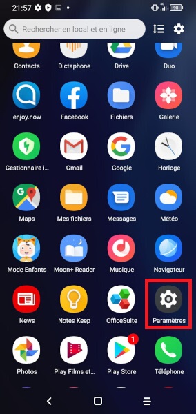Changer le code PIN sur l'Alcatel 1B 2020