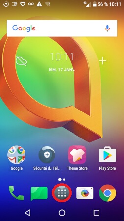 Changer le code PIN sur l'Alcatel A3