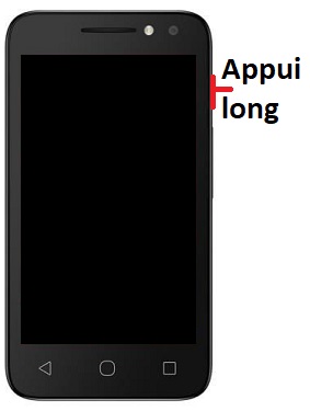 Comment allumer le Alcatel U3 ?