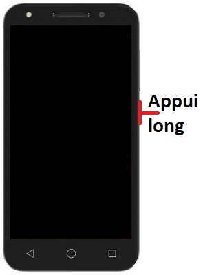 Comment allumer le Alcatel U5 ?