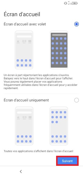 Finaliser la configuration