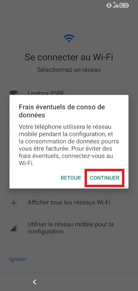 Réseau mobile
