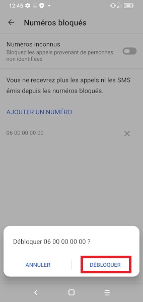 Supprimer les anciennes conversations SMS