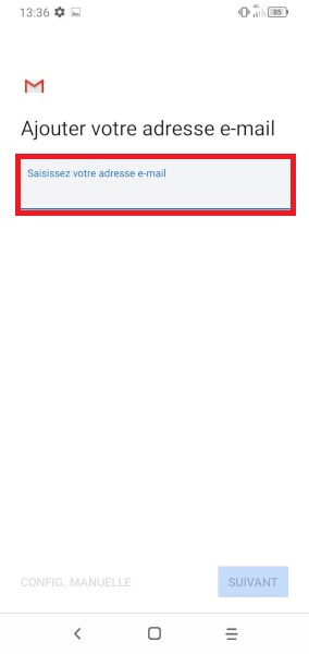 Ajouter un compte e-mail