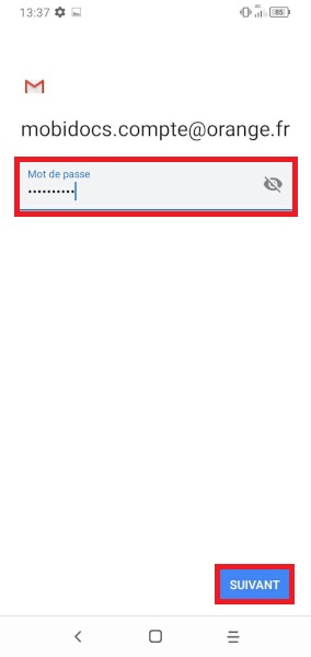 Ajouter un compte e-mail