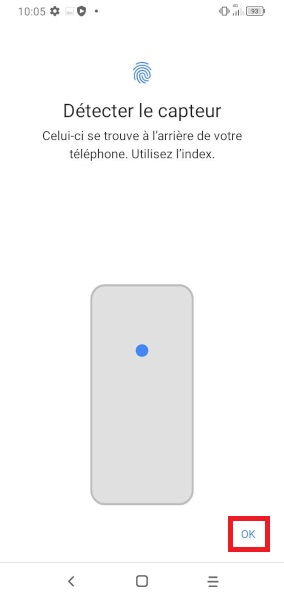 Configurer une empreinte digitale