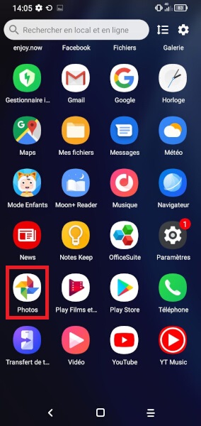 Sauvegarder vos photos et vidéos sur Google Photo