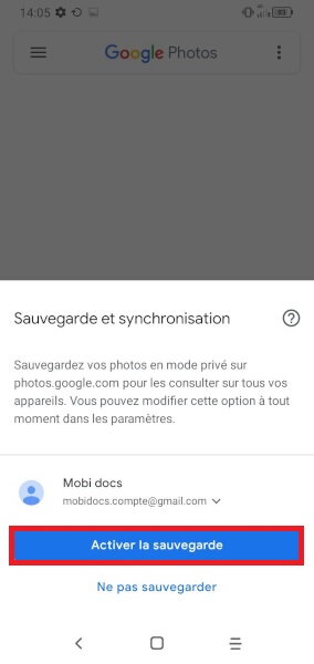 Sauvegarder vos photos et vidéos sur Google Photo