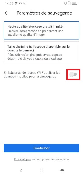 Sauvegarder vos photos et vidéos sur Google Photo