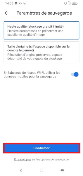 Sauvegarder vos photos et vidéos sur Google Photo