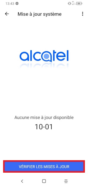 Mettre à jour la version logicielle