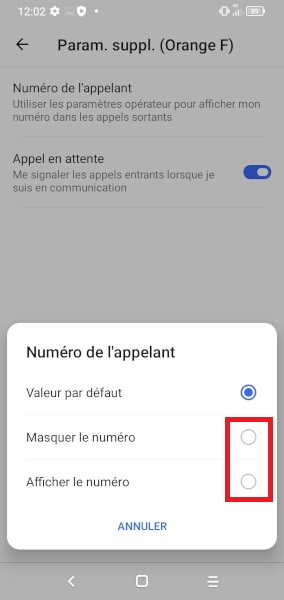 Masquer son numéro lors d’un appel