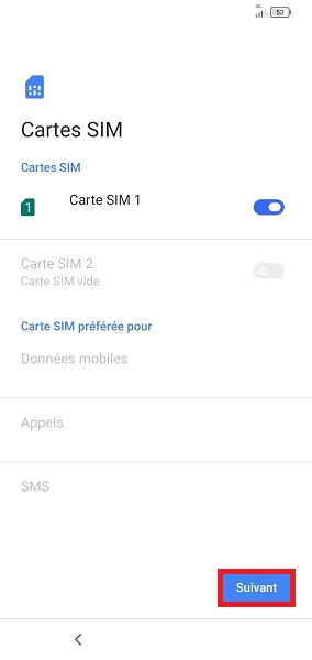 Restaurer les données sur votre Alcatel