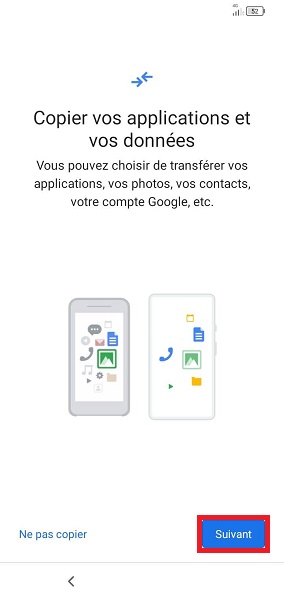 Restaurer les données sur votre Alcatel