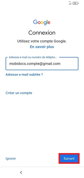 Restaurer les données sur votre Alcatel