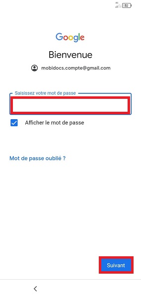Restaurer les données sur votre Alcatel