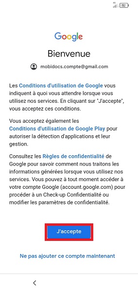 Restaurer les données sur votre Alcatel