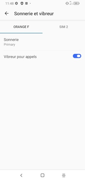 Modifier la sonnerie