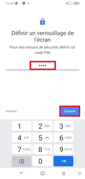 Mettre en place un verrouillage de sécurité