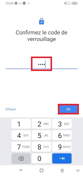 Mettre en place un verrouillage de sécurité