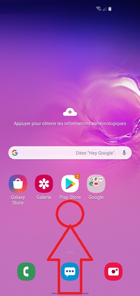 Accéder aux applications récentes