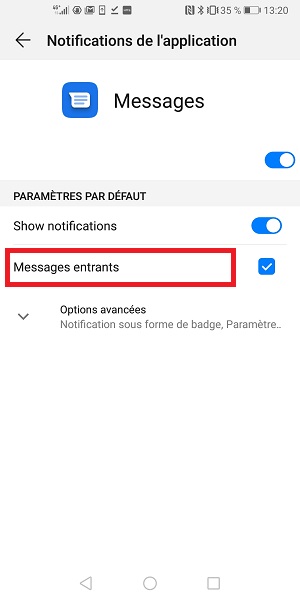 Personnaliser le son de notification et le son pour vos contacts