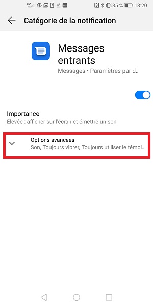 Personnaliser le son de notification et le son pour vos contacts