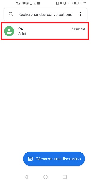 Sonnerie personnaliser pour un de vos contacts :